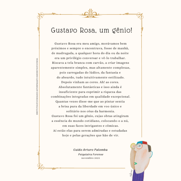 Gustavo Rosa, um gênio! | Guido Palomba